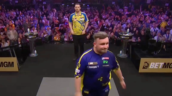 Luke Littler issues statement after clashing with fans at Premier League Darts night in Leeds