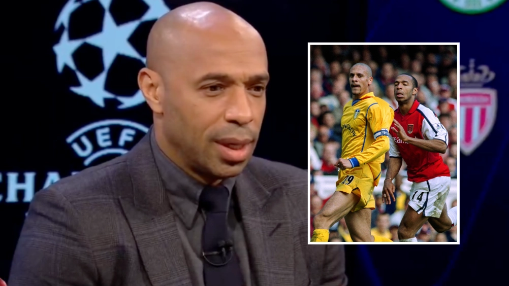 Thierry Henry snubbed Rio Ferdinand when naming the four toughest defenders he'd faced during his playing career