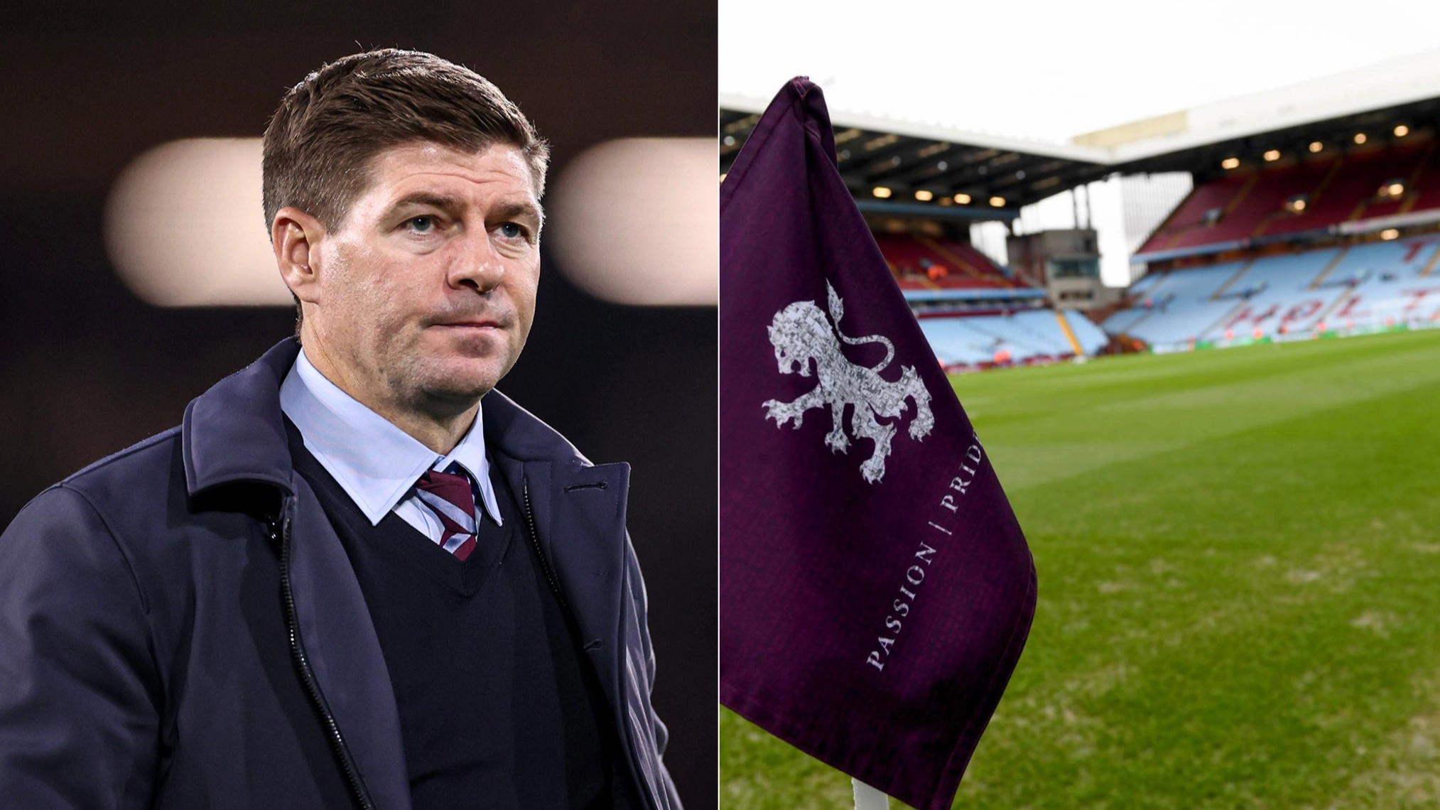 Steven Gerrard has been sacked by Aston Villa after 3-0 defeat to Fulham