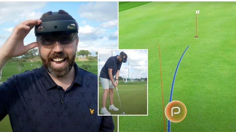 New AR golf glasses could be a game changer for players who struggle on the putting green