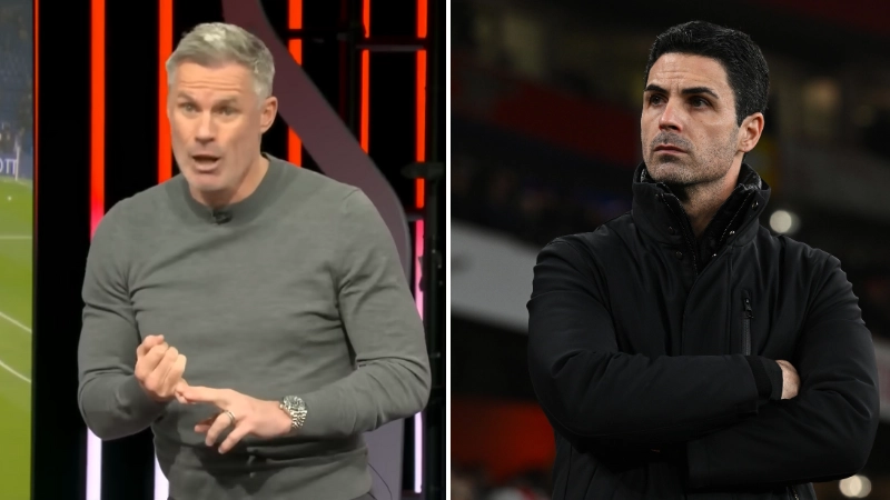 Jamie Carragher names three players who mean Arsenal will NOT win Premier League