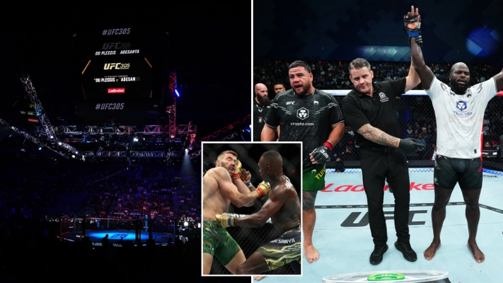 Judge ‘relieved of his duties’ during UFC 305 after extraordinary moment in unprecedented move