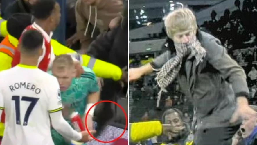 Ex-Premier League player and Tottenham fan wants the Spurs supporter who kicked Aaron Ramsdale to be arrested
