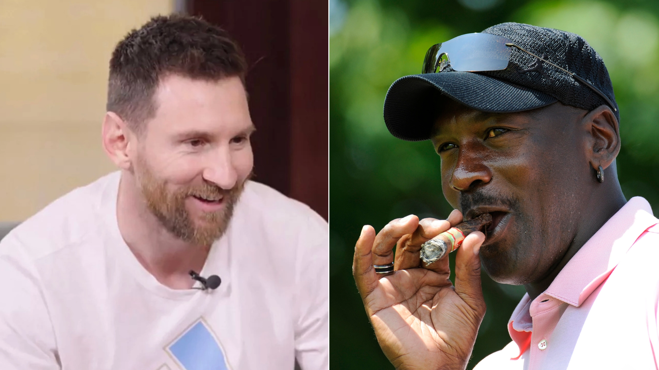 Lionel Messi didn't hesitate when asked if Michael Jordan is the true GOAT instead of him