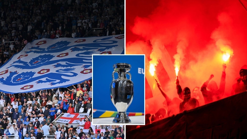 Huge group of Serbian hooligans 'set to target England fans at Euro 2024' as police issue warning