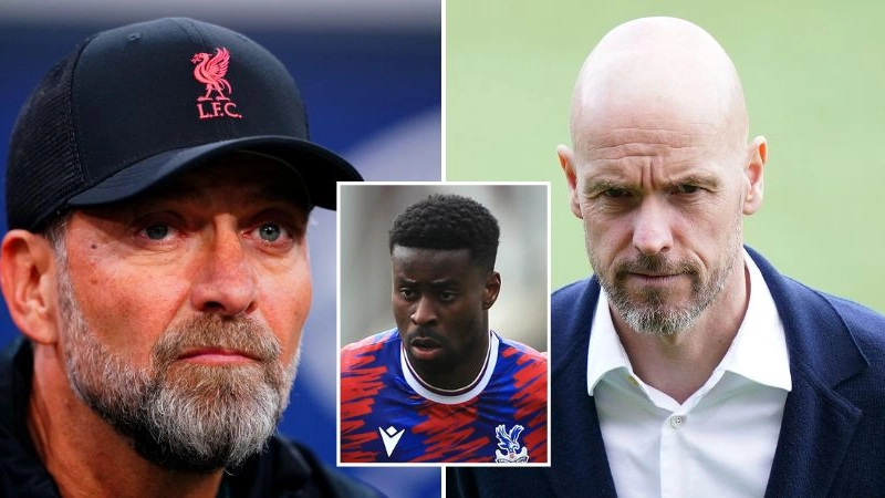 Man Utd and Liverpool 'enter race' to sign Crystal Palace defender Marc Guehi