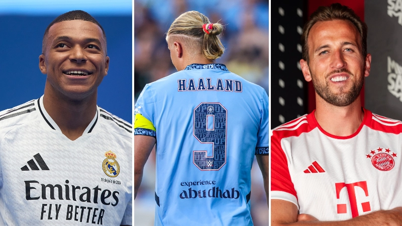 Top 20 highest paid players in Europe revealed with Kylian Mbappe only third and shock name top