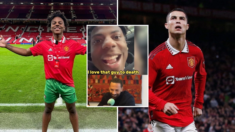 IShowSpeed finally set to meet idol Cristiano Ronaldo thanks to Rio Ferdinand