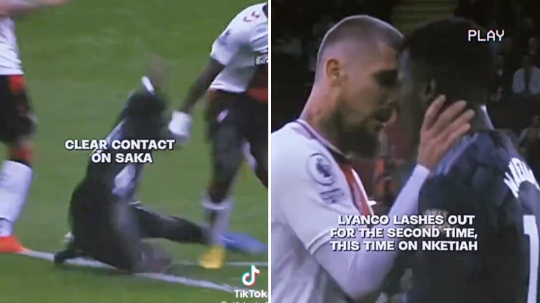 Arsenal fans put together video of refereeing mistakes vs Southampton