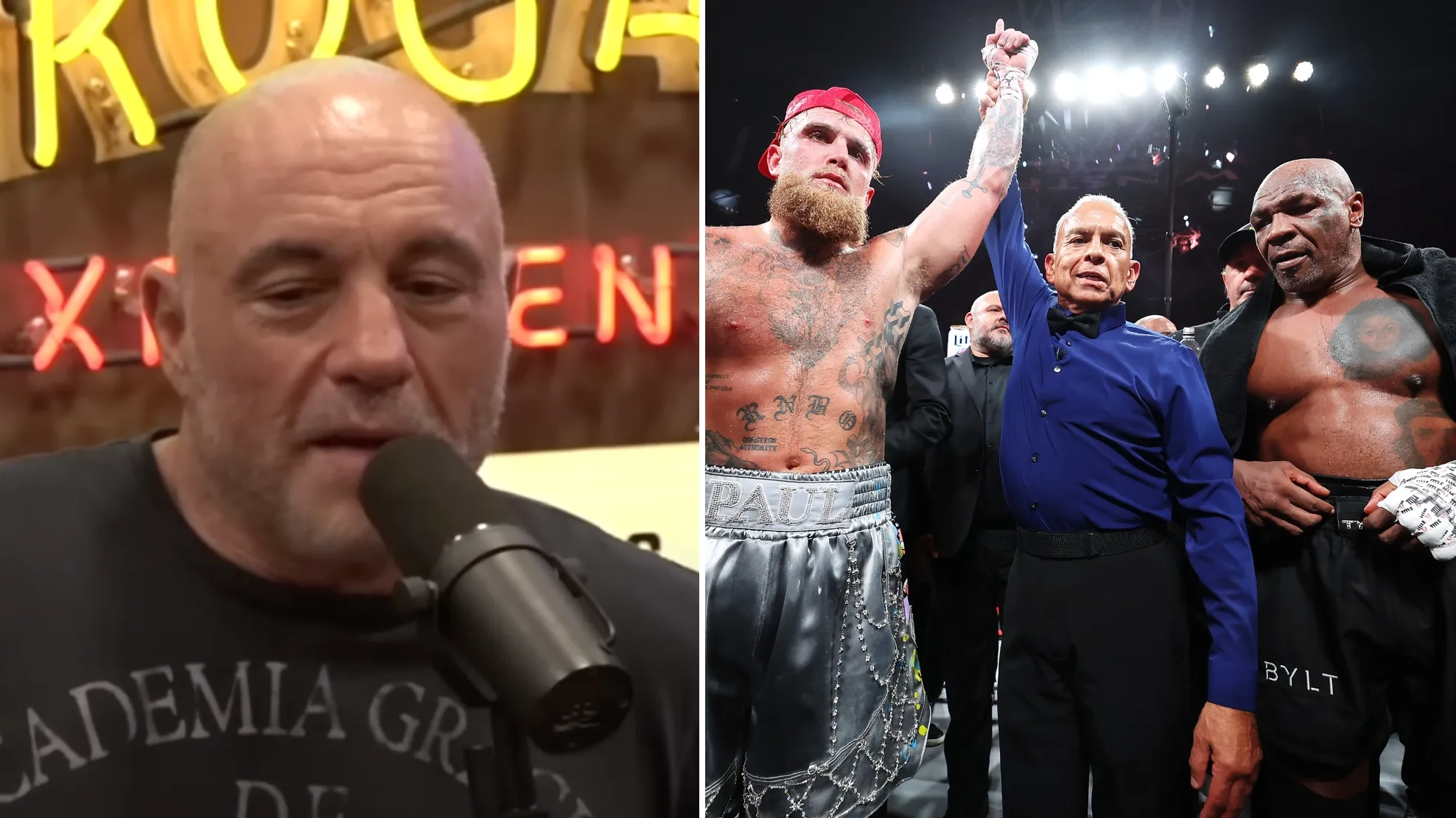  Joe Rogan confirms 'what he's heard' about Mike Tyson vs Jake Paul as his true feelings on Netflix fight emerge