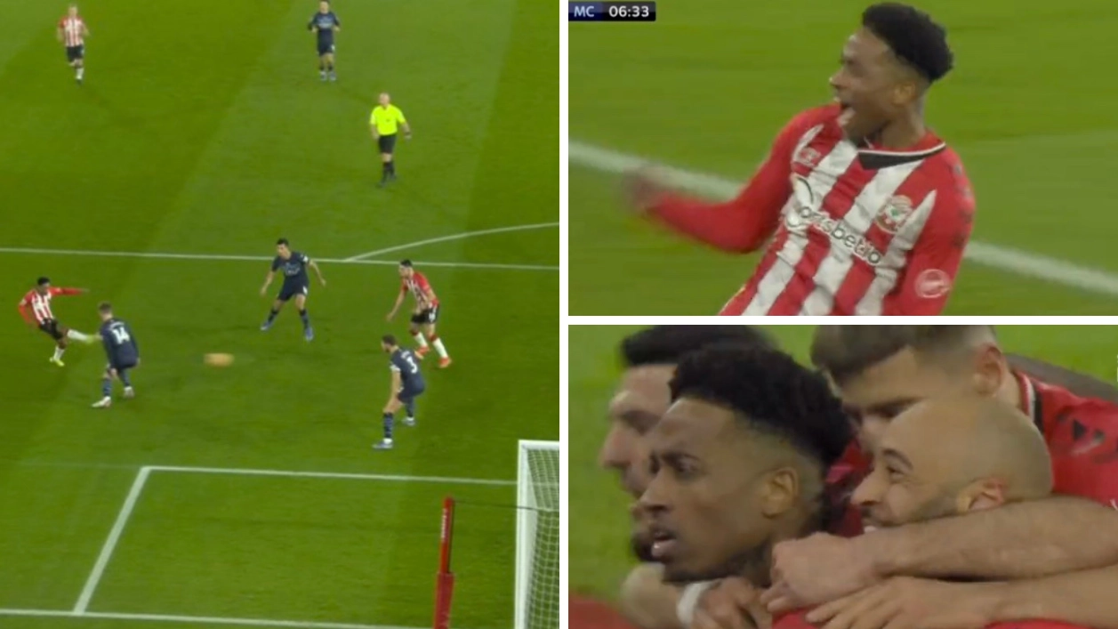 Southampton's Kyle Walker-Peters Stuns Premier League Leaders Manchester City With Superb Finish