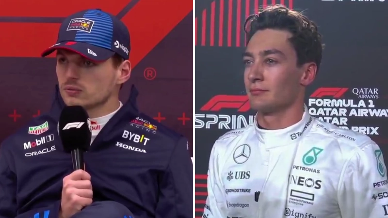 George Russell breaks silence after Max Verstappen claims he ‘wants nothing to do with him’ following Qatar GP