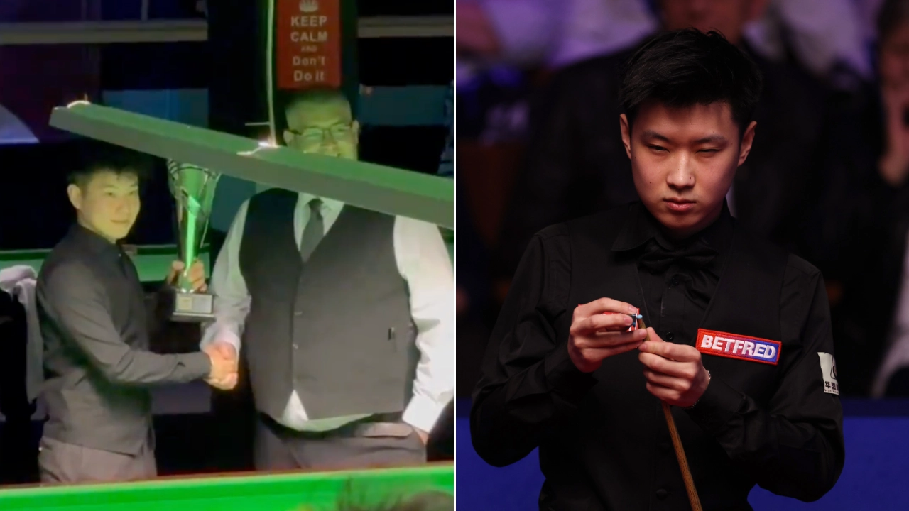 Snooker player who returned to sport after involvement in match-fixing scandal wins tournament and hits 147