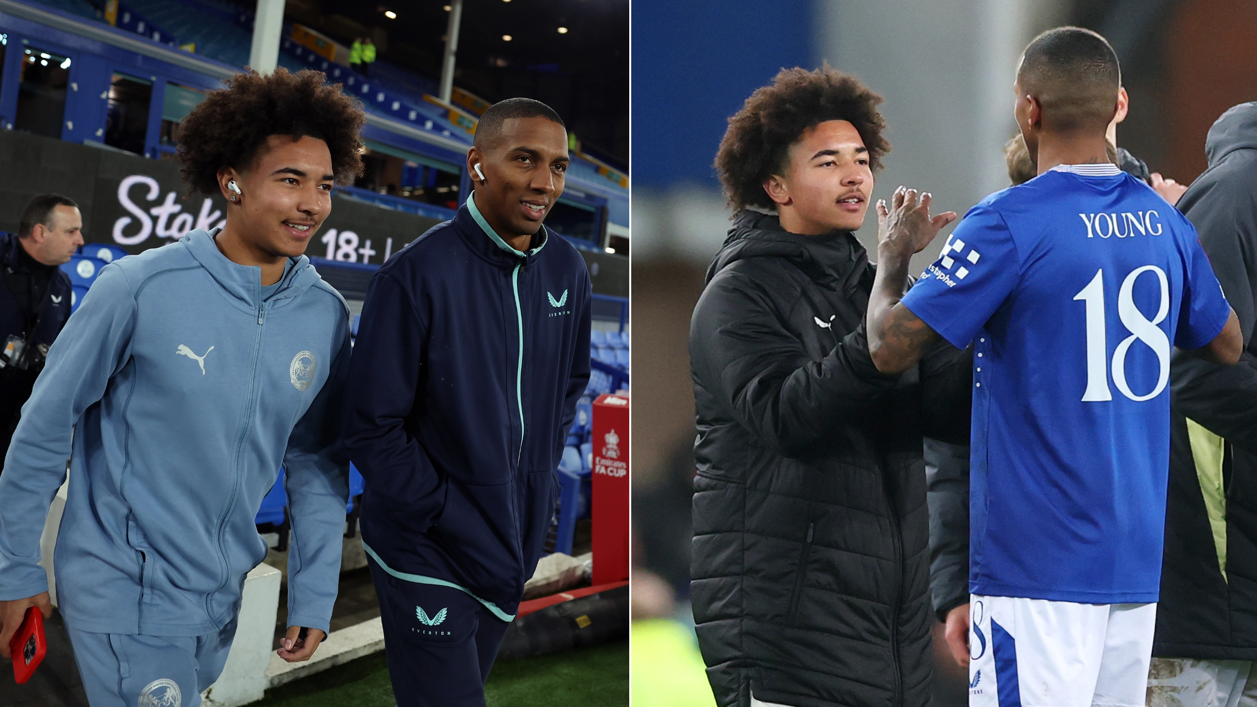Tyler Young breaks his silence after being left on the bench against Everton