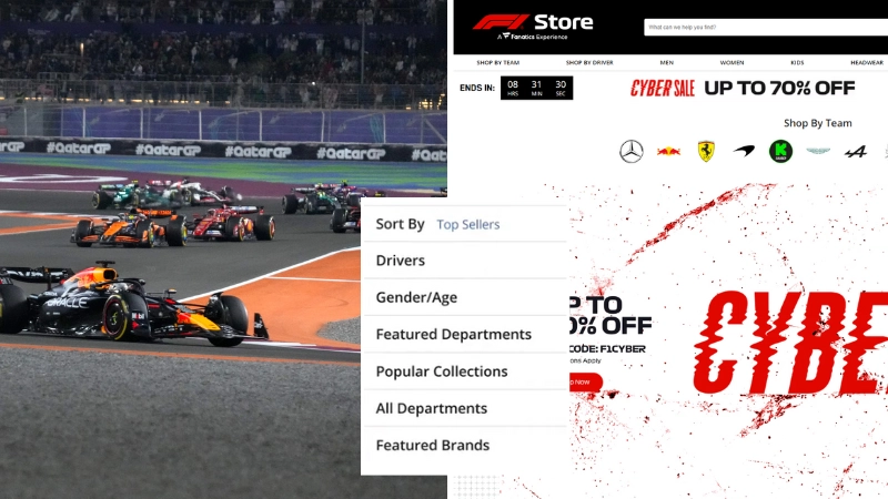F1 fans convinced driver is set to be axed after spotting 'replacement' listed on Formula 1 website