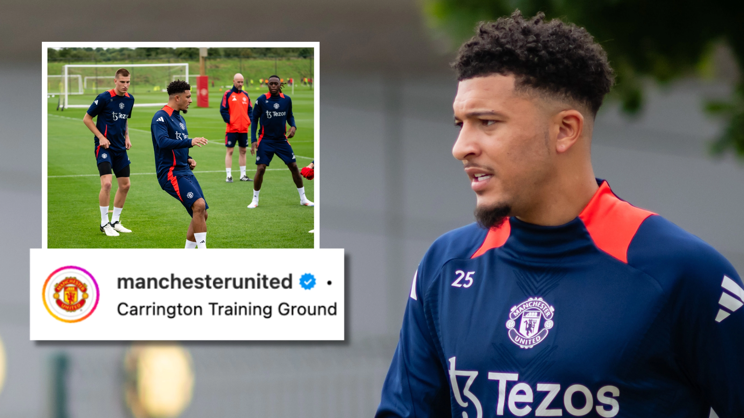 Only four Man Utd players have liked the club’s post confirming Jadon Sancho’s return as squad make feelings clear