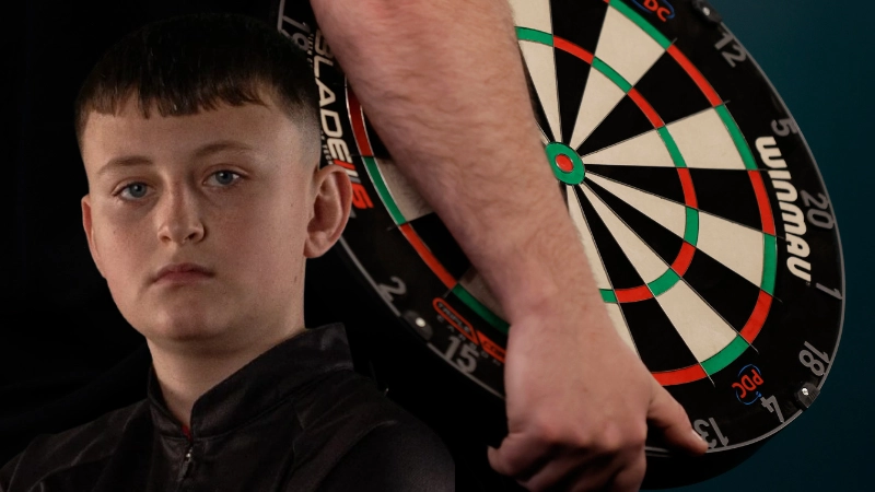 Teen Darts Sensation, 14, Matches Special Luke Littler Feat in Amateur Event