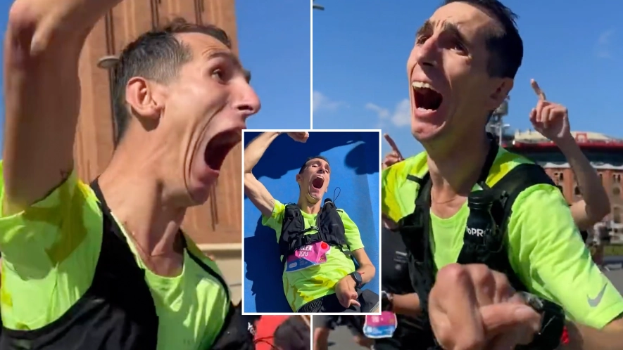 Legend becomes the first person in history with 76 per cent disability to finish a marathon