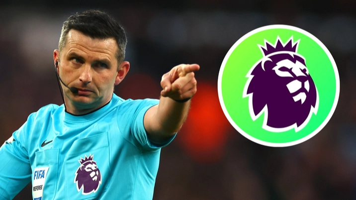 Michael Oliver reveals he played for two Premier League clubs at youth level before becoming a referee