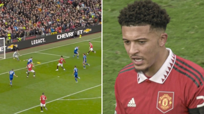 Jadon Sancho delights Manchester United fans with new position under Erik ten Hag