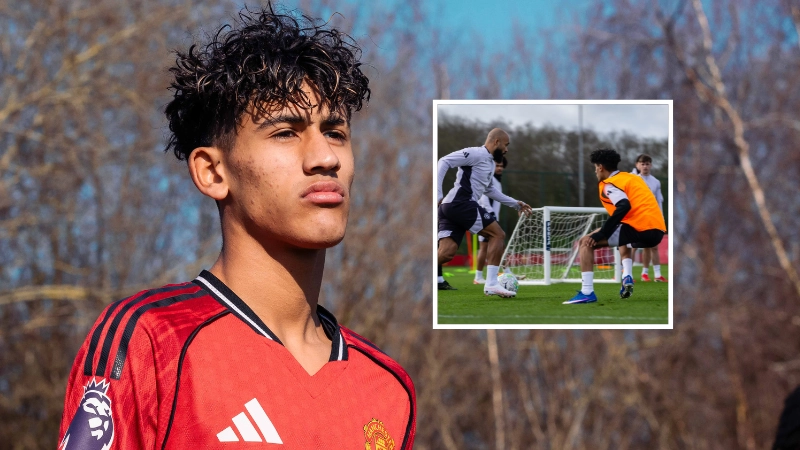 Bryan Mbeumo makes huge JJ Gabriel claim after training with Man Utd wonderkid