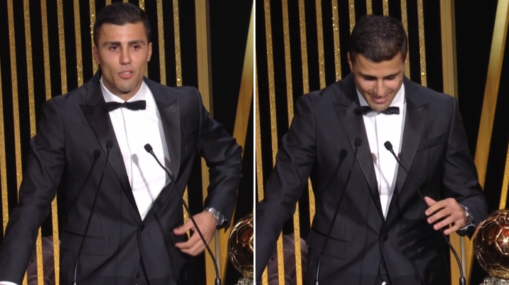 Every word Rodri said after winning the Ballon d'Or translated into English