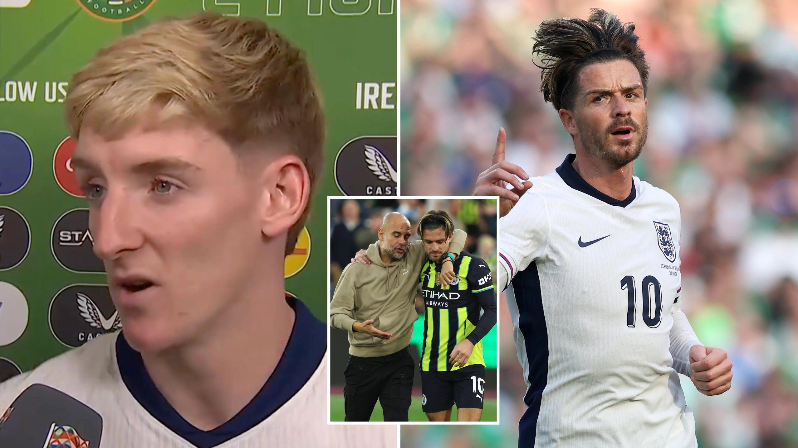 Anthony Gordon's refreshingly honest interview about Jack Grealish's position for England is impressing everyone