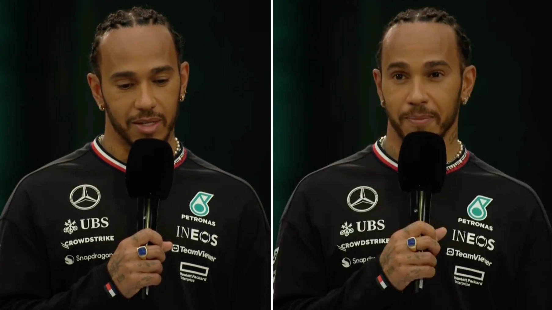 Lewis Hamilton speaks publicly for first time on ‘emotional’ Mercedes exit and Ferrari move
