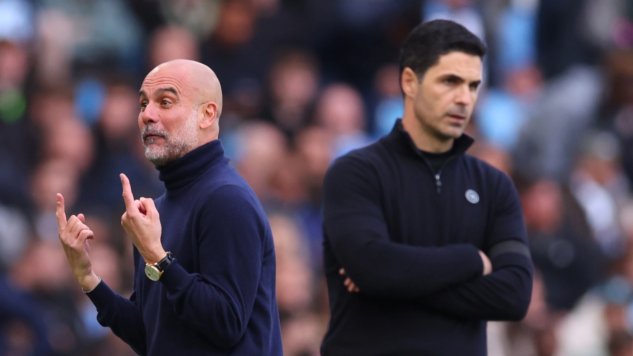 What will happen if Arsenal and Man City finish on the exact same points and goal difference