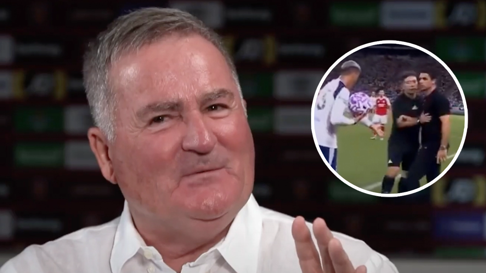 Richard Keys hits out at Mikel Arteta after moment involving Pedro Porro during North London derby