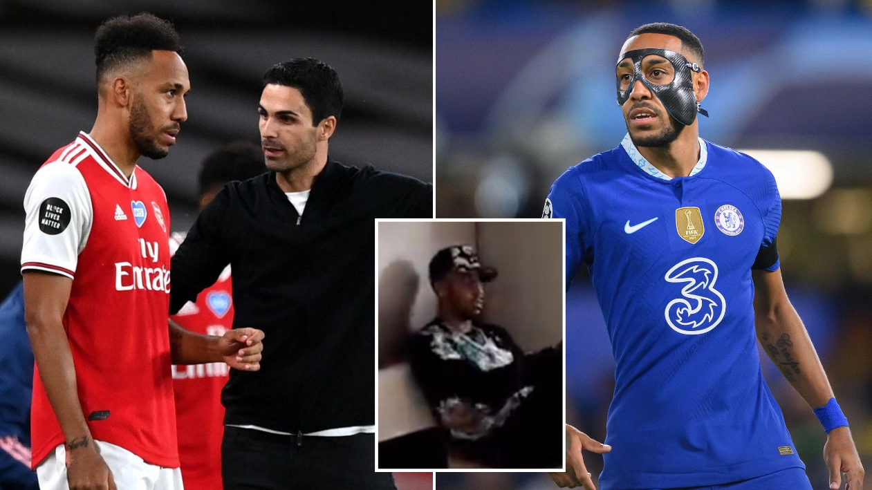 Pierre-Emerick Aubameyang addresses leaked footage of him slating Arsenal boss Mikel Arteta after Barcelona move