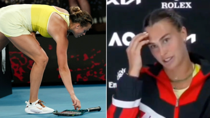 Aryna Sabalenka breaks silence on smashing racket following defeat in Australian Open final