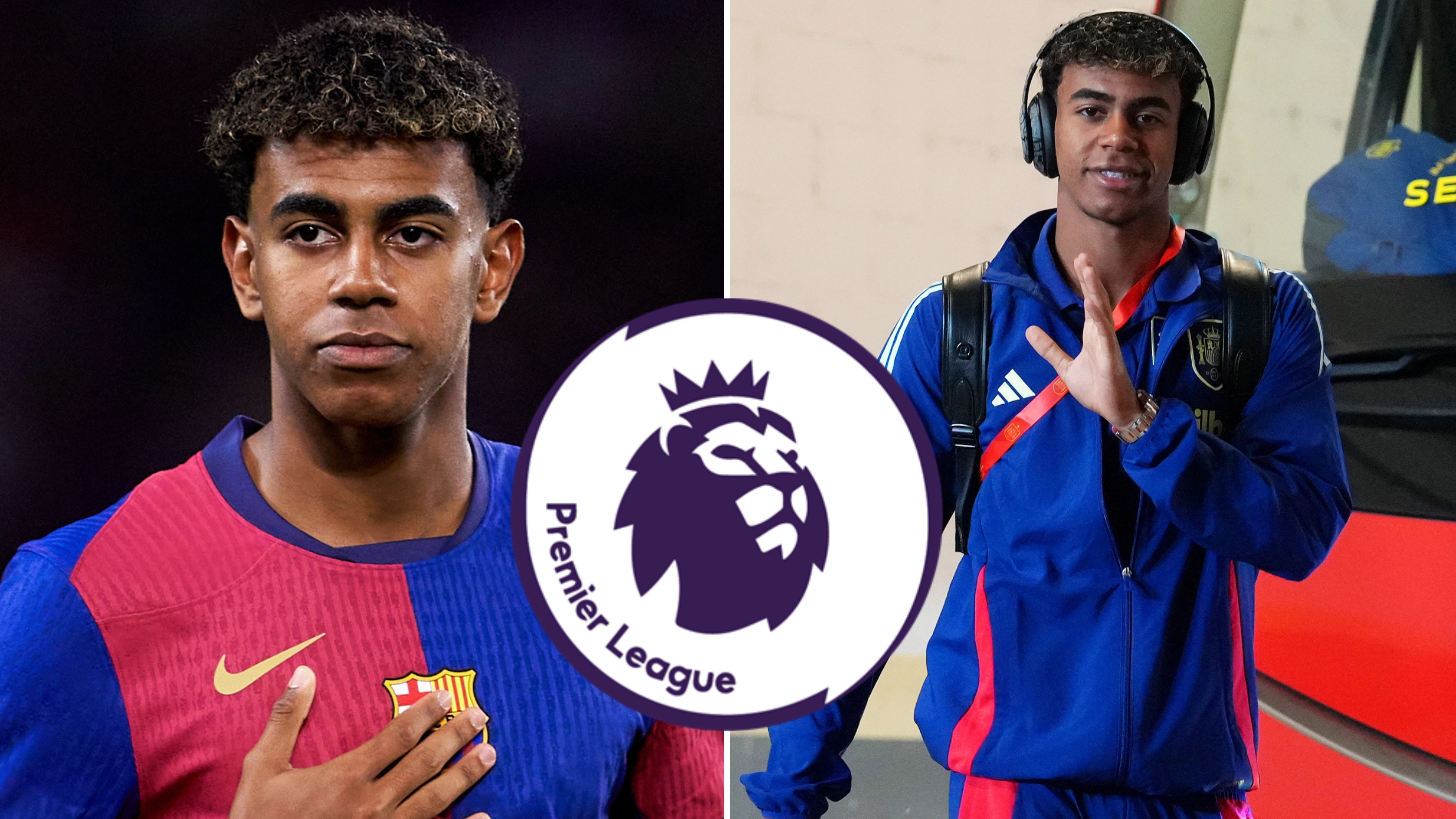 Two Premier League clubs linked with stunning Lamine Yamal transfer as Barcelona's financial difficulties continue