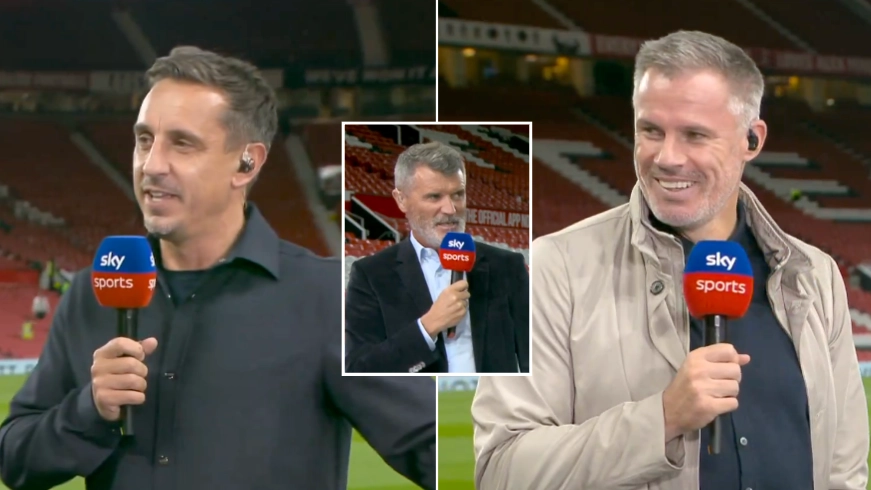 Gary Neville's £5000 bet with Jamie Carragher resurfaces after Man Utd defeat including bold Roy Keane prediction
