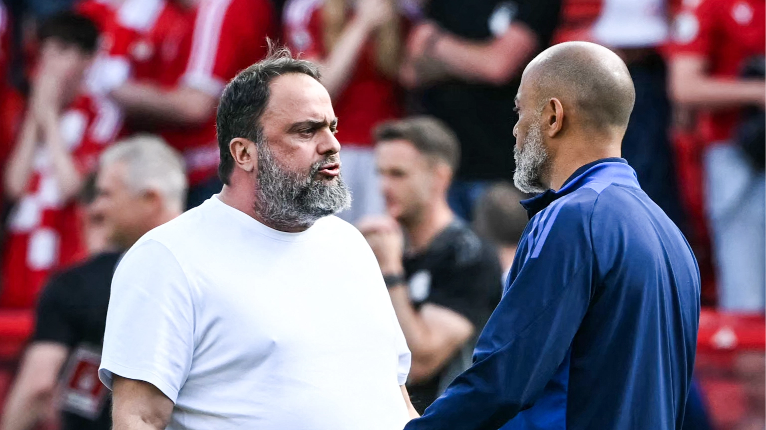 Evangelos Marinakis releases unprecedented statement after heated viral exchange with Nuno Espírito Santo