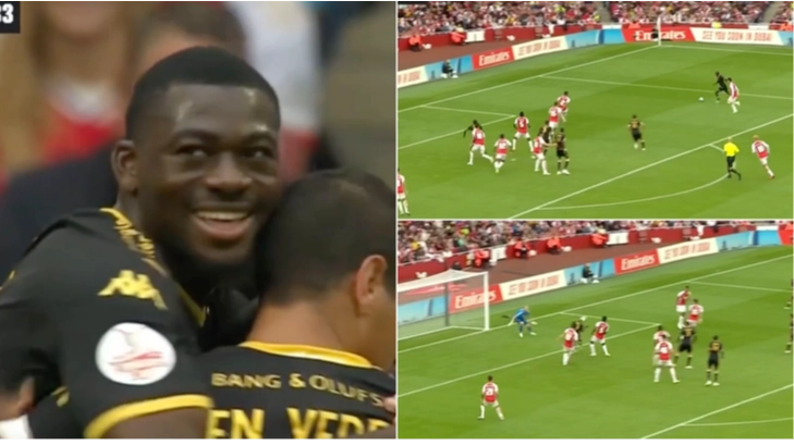 Arsenal fans are all saying the same thing after conceding opening goal to Monaco in Emirates Cup