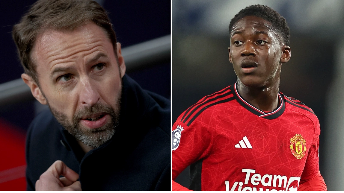 Gareth Southgate set to hold talks with Kobbie Mainoo as England face competition for Man Utd midfielder