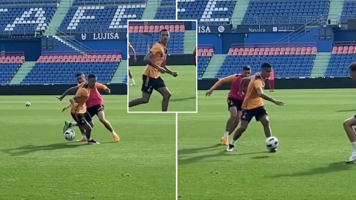Getafe send Mason Greenwood message as footage emerges of Man United striker in training