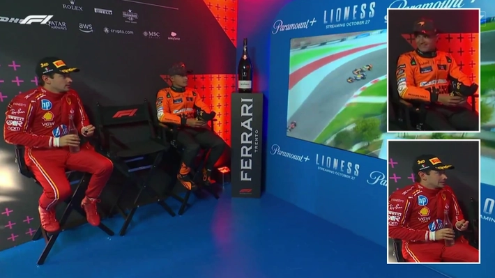 What Lando Norris did after seeing replay of Max Verstappen incident in Mexico GP cooldown room speaks volumes