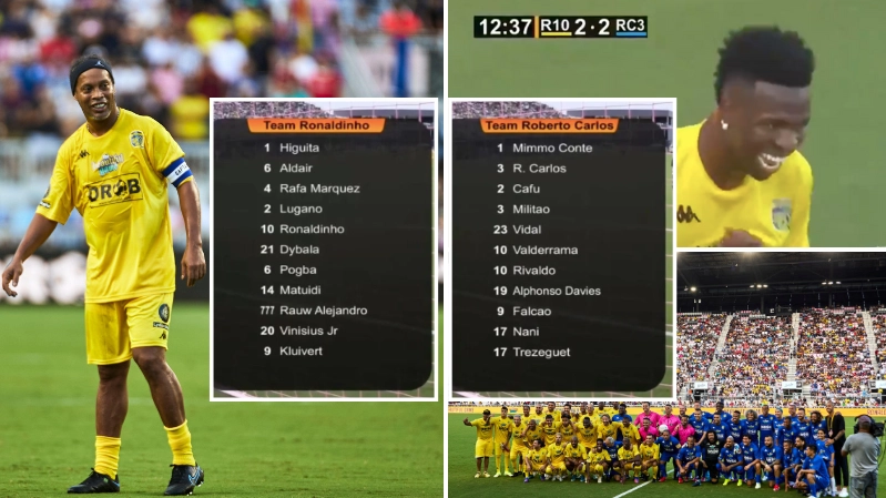 Team Ronaldinho Vs Team Roberto Carlos Was A Legendary Spectacle