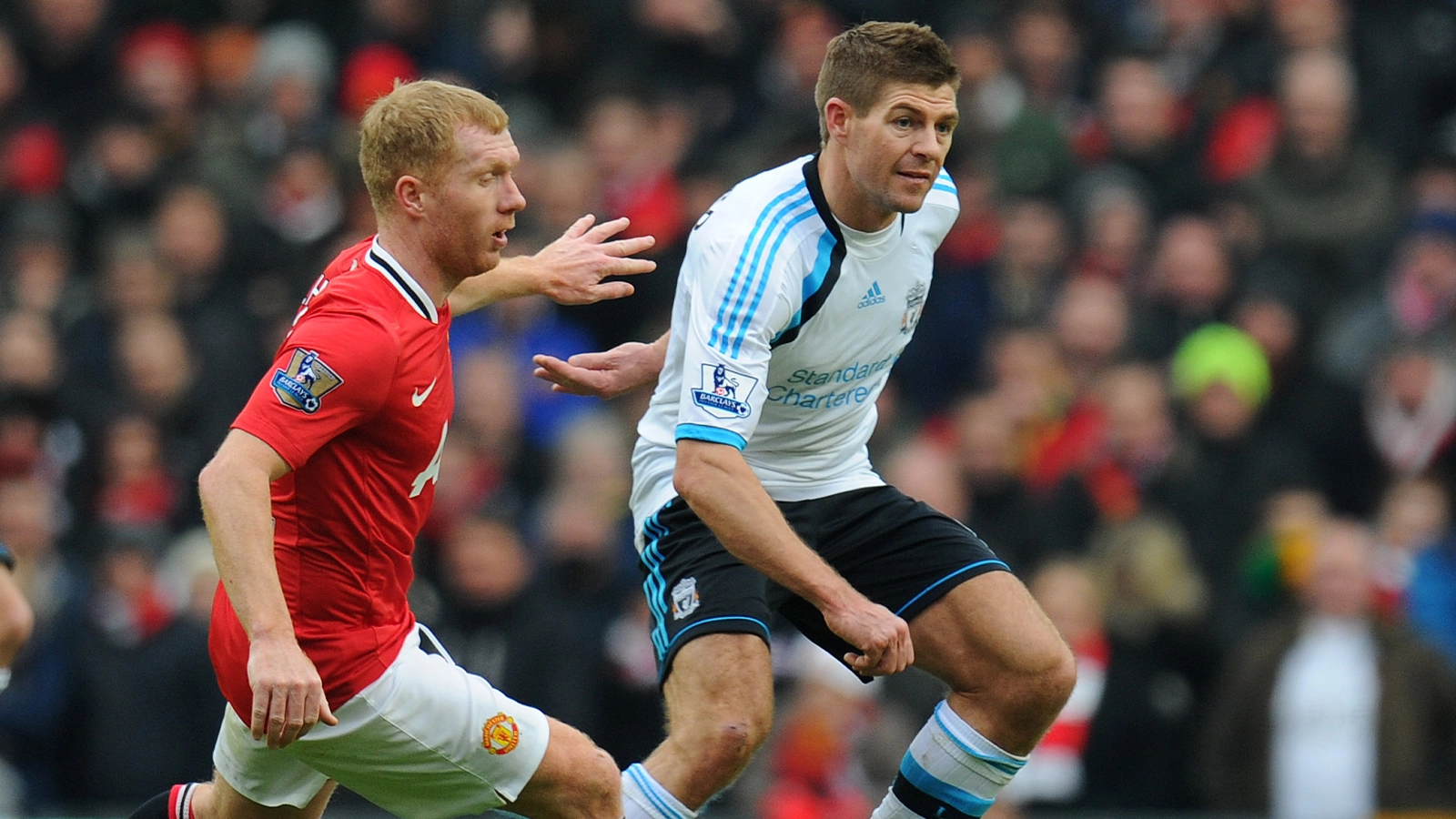 Paul Scholes flipped the script when asked who was better out of him and Steven Gerrard