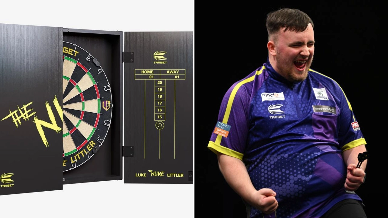 'Luke the Nuke' gift set is the perfect Christmas present for darts fans