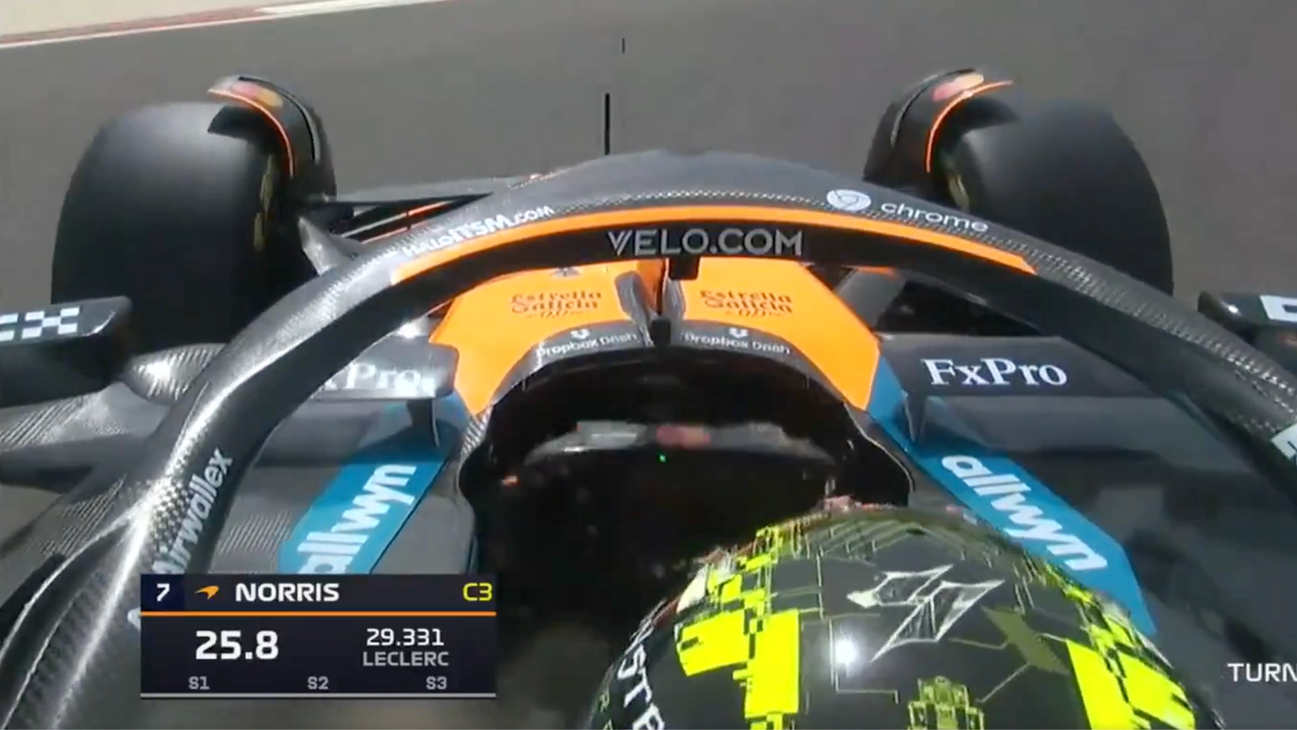 Lando Norris almost suffers 'never-before-seen' crash during F1 pre-season testing