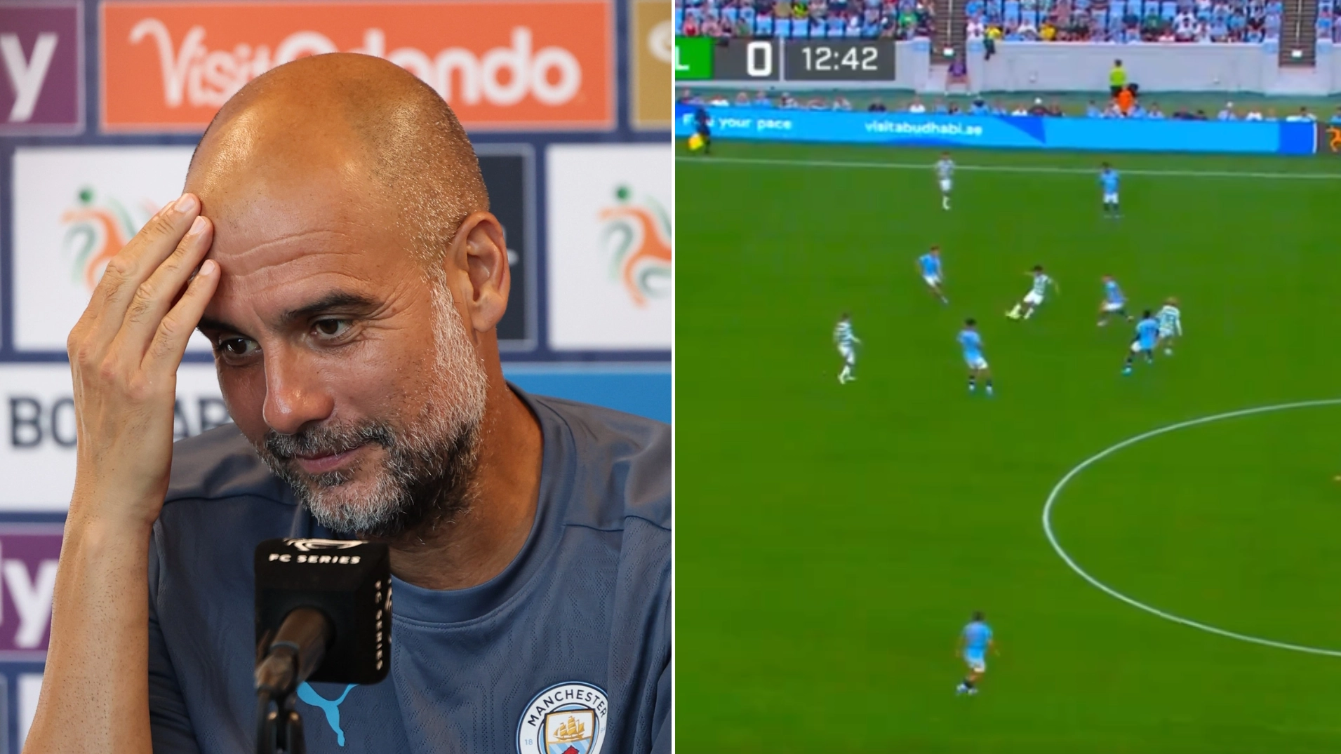 Man City fans turn on one player after defeat to Celtic in pre-season match