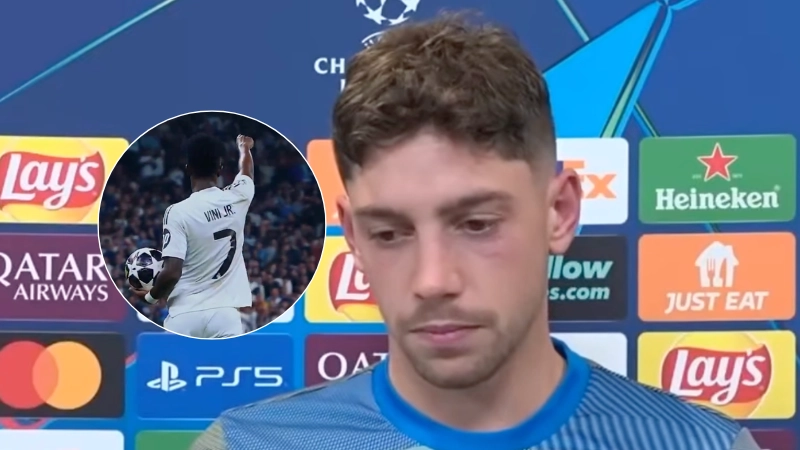 Federico Valverde reveals what Vini Jr said to him moments before penalty miss