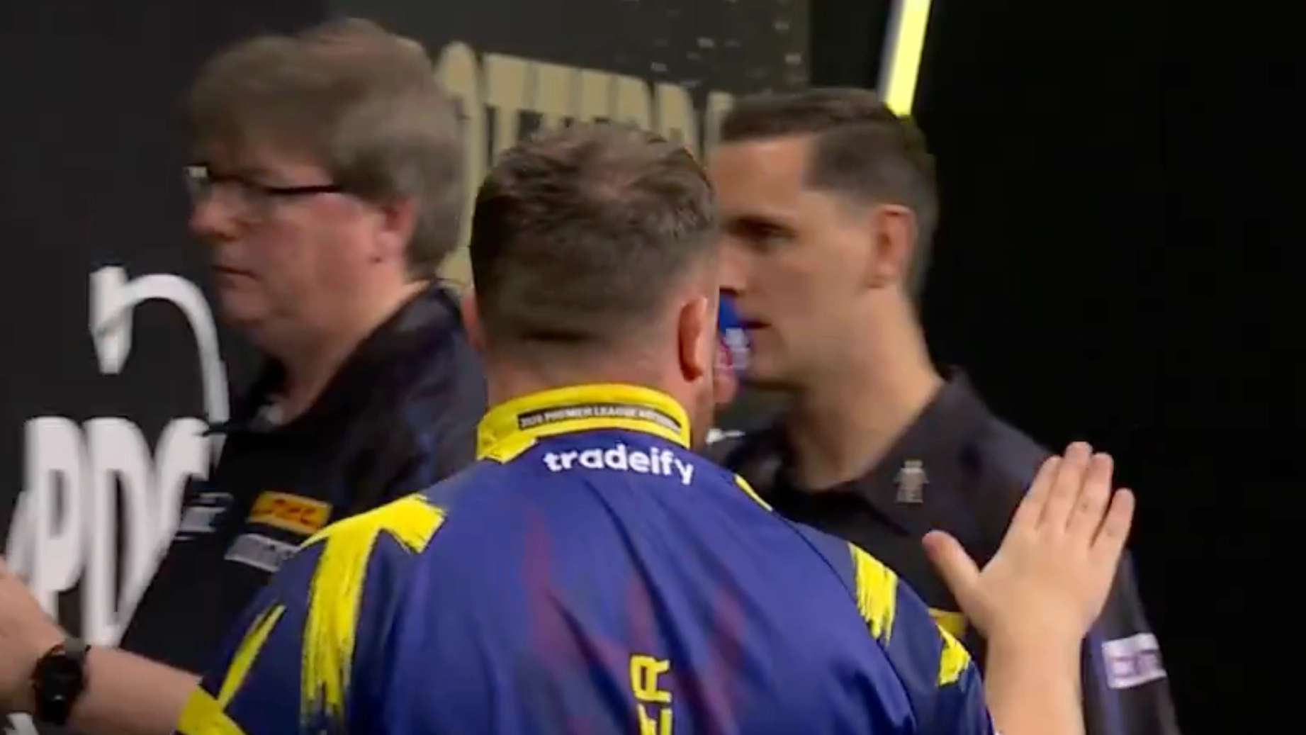 Luke Littler tells Rotterdam crowd to 'calm down' and Wayne Mardle immediately points out broken vow