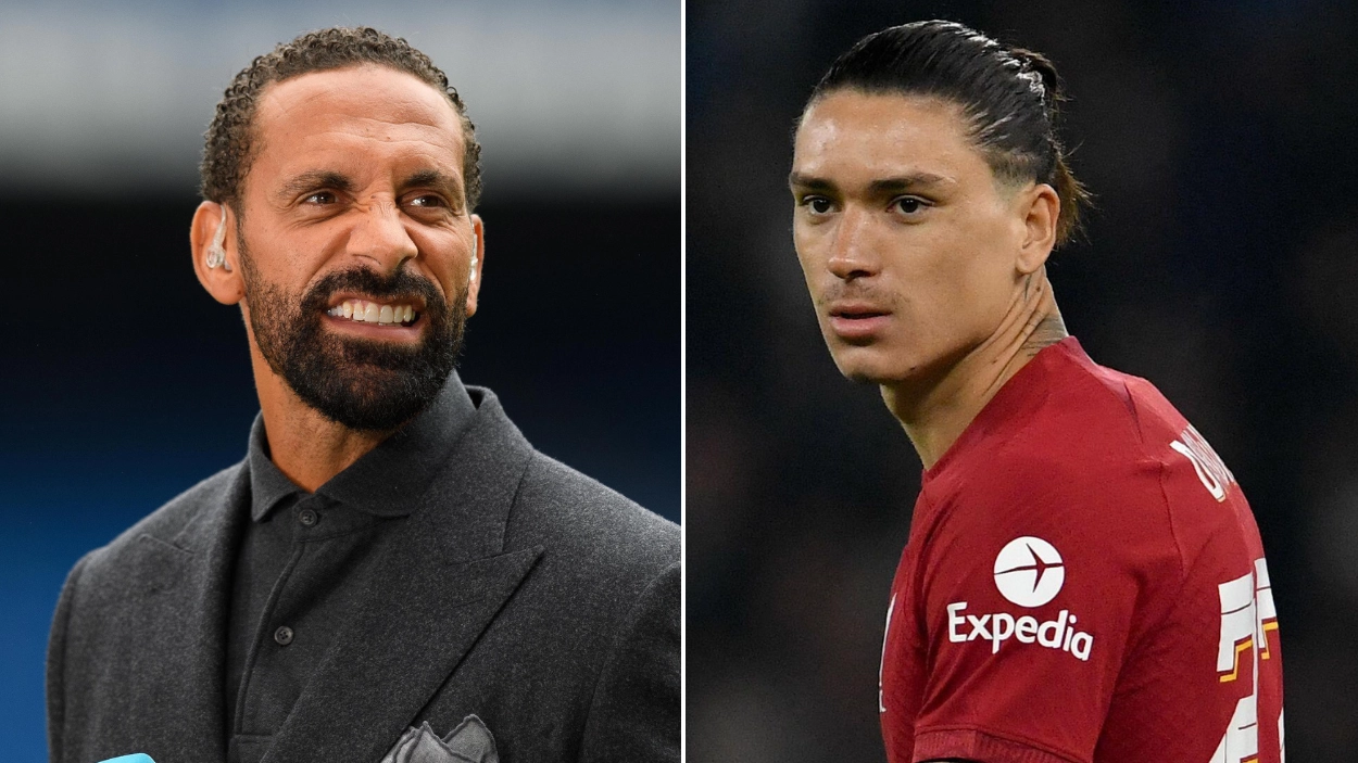 "He couldn't hit a barn door..." - Ferdinand compares Liverpool striker Nunez with Man Utd flop