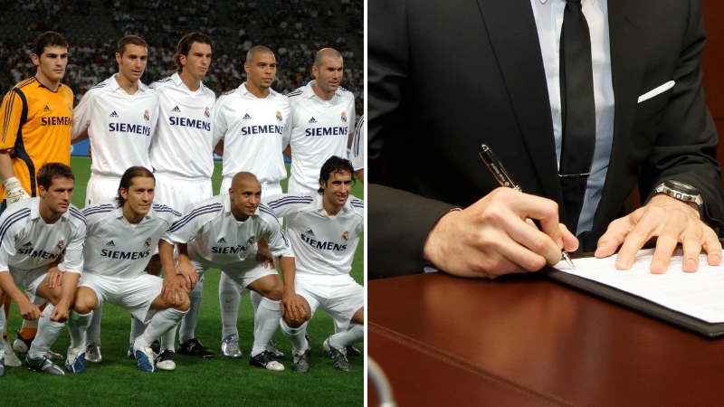 Four players in football history have signed a 'lifetime' contract but only one has ever fulfilled it
