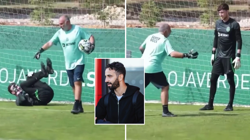 Footage of Man Utd's new goalkeeping coach Jorge Vital has emerged and it's got fans talking