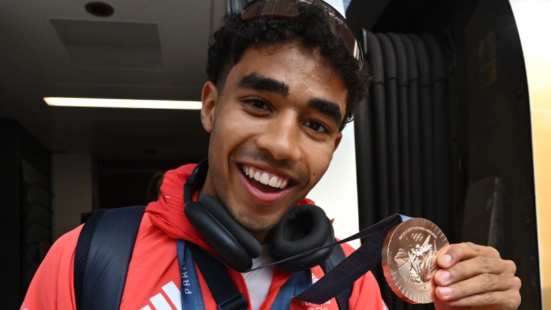 Olympic athlete won two medals at Paris Games despite not being named in his country's official squad